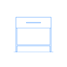 Furniture Nightstands Proof Nightstand Sketch Svg Vector, Free Vectors File